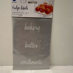 The Home Edit Fridge Organization Labels